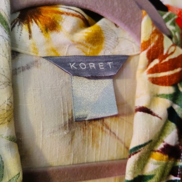 Women's Koret Button Down Hawaiian Shirt - Picture 2 of 2